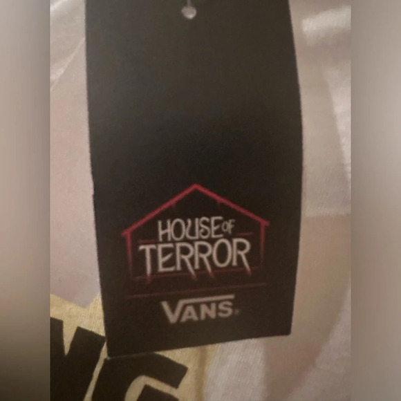 Vans The Shining long sleeve T-shirt House of Terror collection size XS NWT - Picture 7 of 7